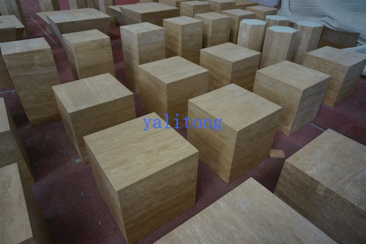 cube marble coffee table