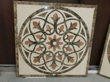 Tầng Medallions Made By Marble Và Granite