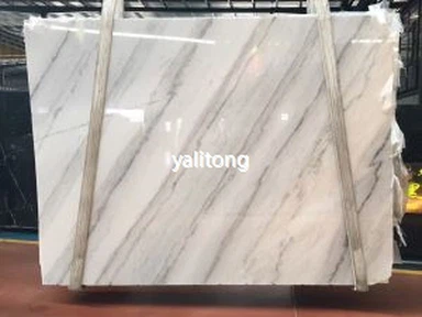 Tấm đá cẩm thạch trắng Trung Quốc trong kho