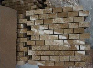 Mẫu gạch khảm đá cẩm thạch Light Emperador